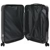 vidaXL Juego de Maletas 3 pcs Gris oscuro 50 x 31 x 78 cm
