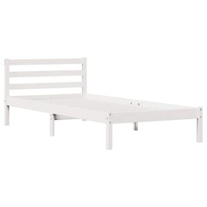 vidaXL Estructura de cama con cabecera 208.6 x 157.6 x 69.4 cm