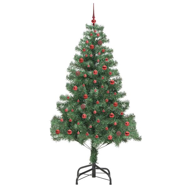 vidaXL &Aacute;rbol de Navidad con 300 LED con soporte Verde 210 cm PVC