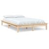 vidaXL Estructura de cama madera maciza de pino 120x200 cm