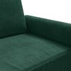 vidaXL Sill&oacute;n de terciopelo verde oscuro 60 cm