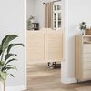 vidaXL Puertas batientes dise&ntilde;o de lamas 1 par 80x100cm madera pino