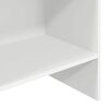 vidaXL Estantería librería madera contrachapada blanco 60x35x180 cm