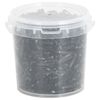 vidaXL Bandas de trenzas de caballo silicona negro 1500 unidades