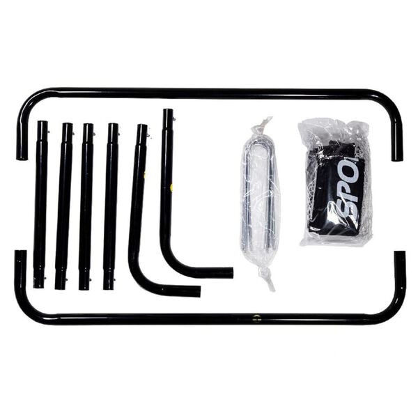 SportX Porter&iacute;as de f&uacute;tbol 2 unidades 78x56x45 cm