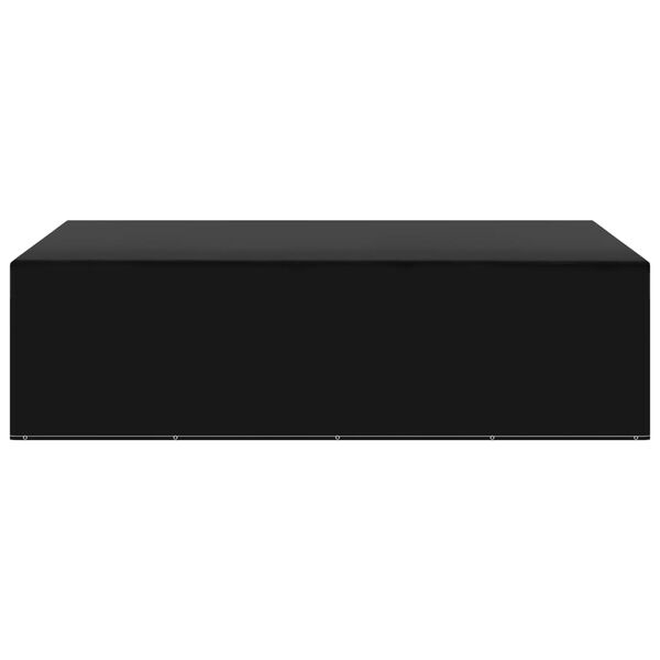 vidaXL Fundas de muebles de jardín 2 uds 12 ojales 325x205x90 cm