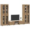 vidaXL Conjunto de mueble de TV con caj&oacute;n FLORIN Roble artesanal