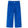 Pantal&oacute;n infantil pana azul cobalto 104