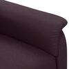 vidaXL Sill&oacute;n de masaje de tela morado