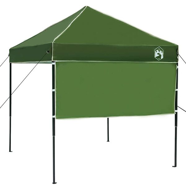 vidaXL Carpa Dosel Manual Verde 194 x 194 x 251 cm tela