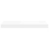 vidaXL Estante flotante de pared MDF blanco 50x23x3,8 cm