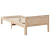 vidaXL Estructura de cama sin colchón madera maciza de pino 80x200 cm
