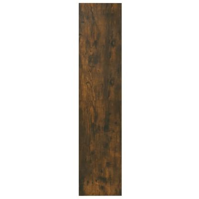 vidaXL Estantería madera contrachapada roble ahumado 60x30x135 cm