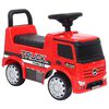 vidaXL Coche correpasillo Mercedes-Benz cami&oacute;n rojo