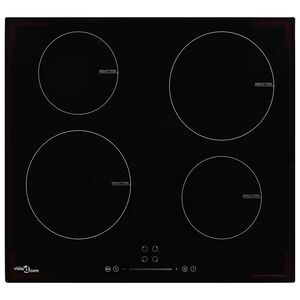 vidaXL Placa de inducci&oacute;n con 4 quemadores control t&aacute;ctil 7000 W