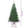 vidaXL &Aacute;rbol de Navidad con 300 LED con soporte Verde 240 cm PVC
