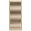vidaXL Puerta de Armario con puerta 2 pcs Natural 49,5 x 2,1 x 110 cm