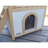 Kerbl Casa para gatos Tyrol Alpin marr&oacute;n claro 88x57x77 cm