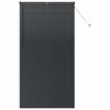 vidaXL Persiana veneciana Negro 220 x 110 cm 25 mm Aluminio