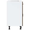 vidaXL Mueble bajo de cocina Lucca roble marr&oacute;n