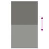 vidaXL Estor Enrollable Opaco gris 120x230 cm Tela Ancho 116,6 cm
