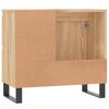 vidaXL Armario de ba&ntilde;o madera contrachapada roble Sonoma 65x33x60 cm