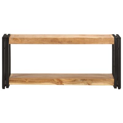 vidaXL Mueble para TV de madera maciza de acacia 90x30x40 cm