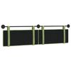 vidaXL Cabecera Colgante Verde claro 210 x 55 x 5 cm Terciopelo