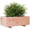 vidaXL Jardinera de madera maciza Douglas 70x40x26,5 cm