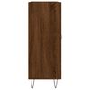 vidaXL Aparador de madera de ingenier&iacute;a marr&oacute;n roble 69,5x34x90 cm