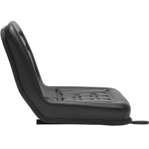 vidaXL Asiento de tractor universal negro