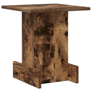 vidaXL Mesa Auxiliar Roble ahumado 35,5 x 35 x 40 cm