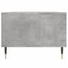vidaXL Mesa de centro madera contrachapada gris hormigón 90x50x36,5 cm