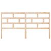vidaXL Cabecero de cama madera maciza de pino 186x4x100 cm