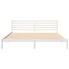 vidaXL Estructura de cama 200 x 210 cm Madera de pino macizo