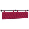 vidaXL Cabecera Colgante Rojo vino 190 x 55 x 7 cm Terciopelo