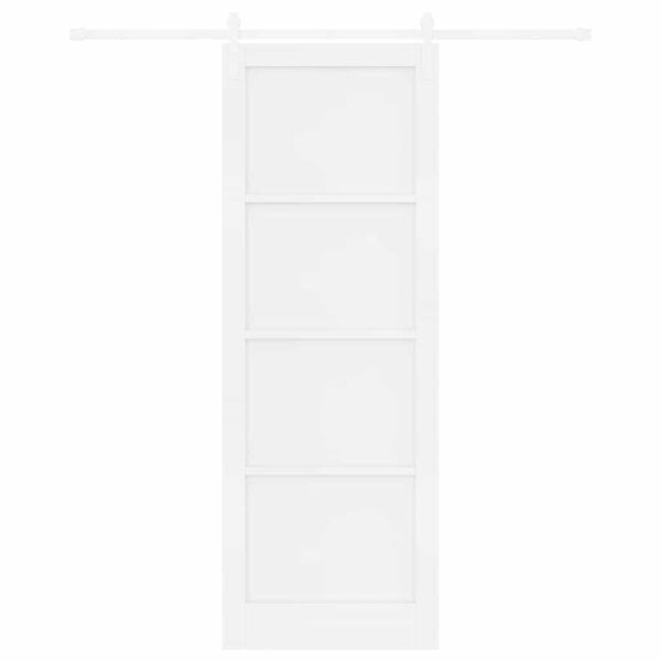 vidaXL Puerta Corredera 83 x 232 cm Madera de pino macizo