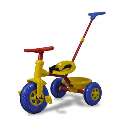 Triciclo Infantil Para Los Pequeños Niños Rojo-Azul-Amarillo