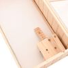 vidaXL Jaula para hámster madera maciza abeto 104x52x38 cm
