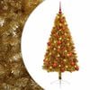 vidaXL &Aacute;rbol de Navidad artificial con bolas 120 cm 150 LED