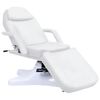 vidaXL Camilla de masaje blanca 180x62x(86,5-118) cm