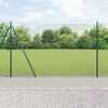 vidaXL Poste de Valla Verde 10 x 1,4 m (malla de 19 x 19 mm)