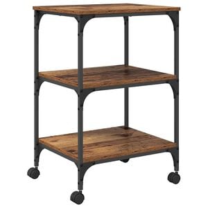 vidaXL Soporte para Impresora Madera Vieja 50 x 41 x 75 cm