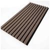 WallArt Paneles de pared 4 pcs Marr&oacute;n Oscuro 80 x 40 cm