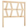 vidaXL Cabecero de cama madera maciza de pino 96x4x100 cm