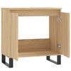 vidaXL Armario de ba&ntilde;o madera de ingenier&iacute;a roble Sonoma 58x33x60 cm