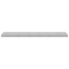 vidaXL Estante flotante de pared MDF gris hormig&oacute;n 120x23,5x3,8 cm