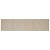 vidaXL Alfombras de &aacute;rea Natural y Blanco 60 x 400 cm yute