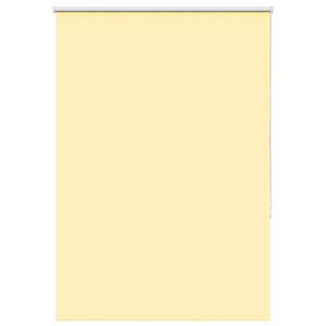 vidaXL Estor Enrollable Opaco Amarillo 115x130 cm Tela Ancho 110,7 cm