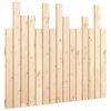 vidaXL Cabecero de cama de pared madera maciza de pino 95,5x3x80 cm